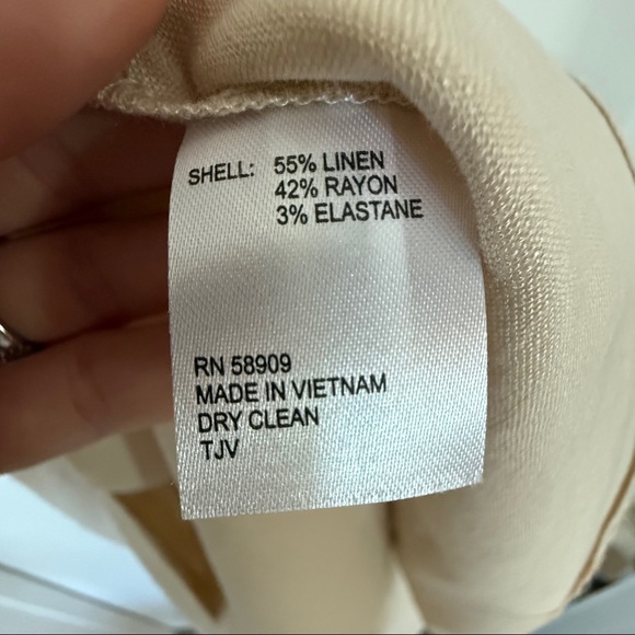 Antonio Melani Stretch Linen Dana Dress-Midi Length-NWT - Picture 8 of 8